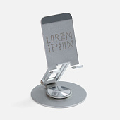 Подставка для смартфона Smartic, серебристая