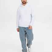 Худи оверсайз унисекс Outshine, белое