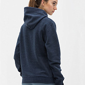 Толстовка унисекс Spencer, синий меланж