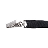 Лента для бейджа Neckband, черная