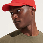 Бейсболка Apollo, красная