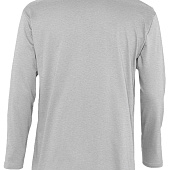 Футболка с длинным рукавом Monarch 150, серый меланж