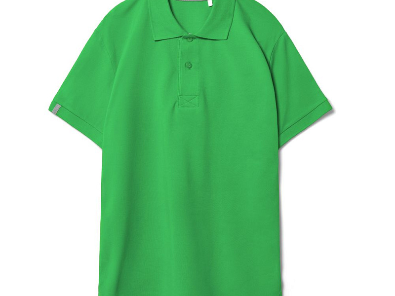 Рубашка поло мужская Virma Premium, зеленое яблоко