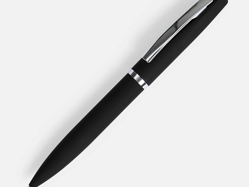 Ручка шариковая Bolt Soft Touch, черная