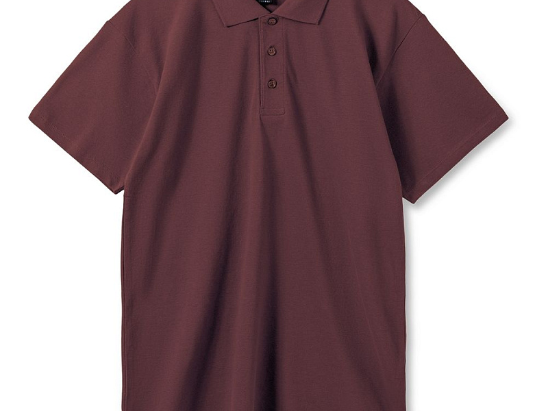 Рубашка поло мужская Summer 170, бордовая