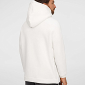 Худи унисекс оверсайз Easy Street, молочно-белое