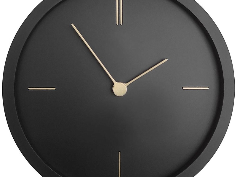 Часы настенные Bronco Thelma, черные