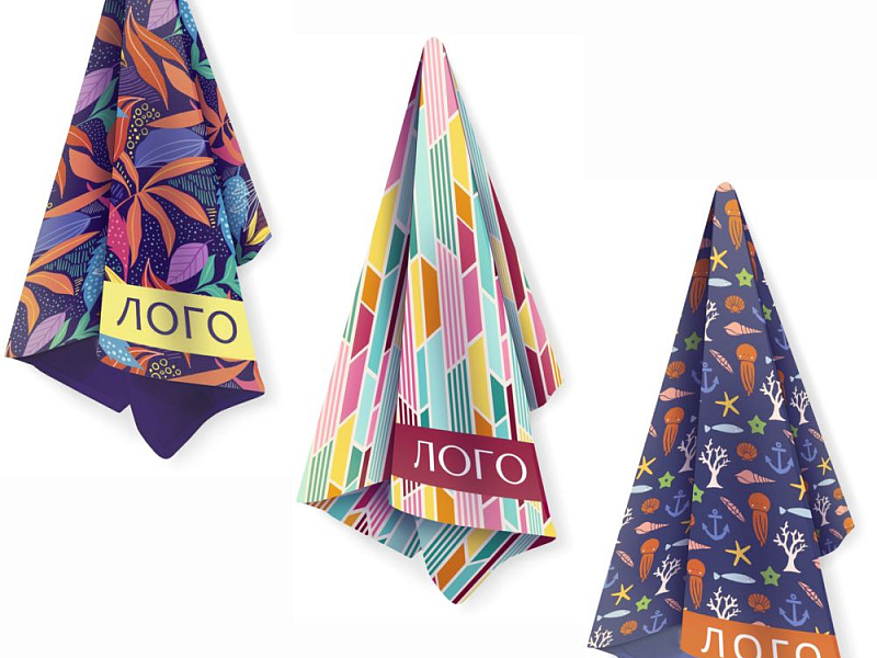 Спортивное полотенце Сorff на заказ, M, доставка ж/д