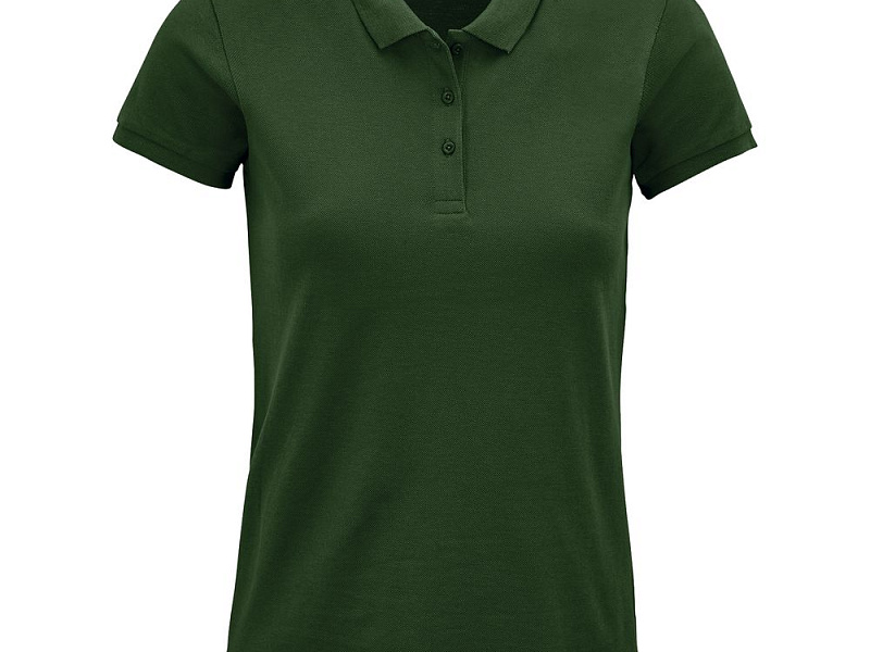 Рубашка поло женская Planet Women, темно-зеленая