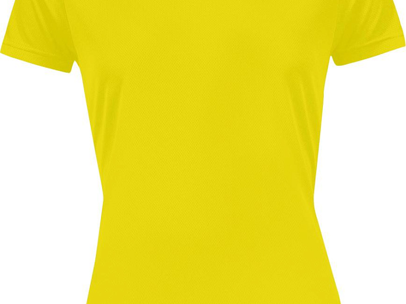 Футболка женская Sporty Women 140, желтый неон