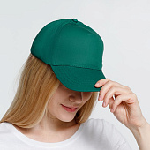 Бейсболка Promo, темно-зеленая