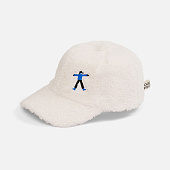 Бейсболка Oblako, утепленная, серая