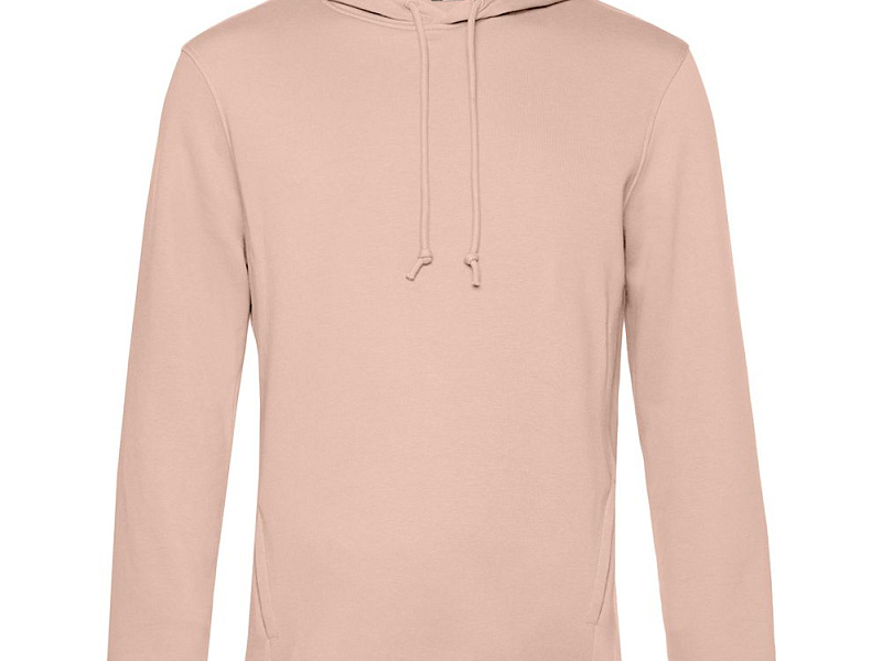 Толстовка с капюшоном унисекс BNC Inspire (Organic), розовая