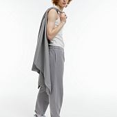 Полотенце спортивное Hard Work, серое