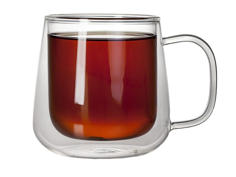 Чашка с двойными стенками Glass First