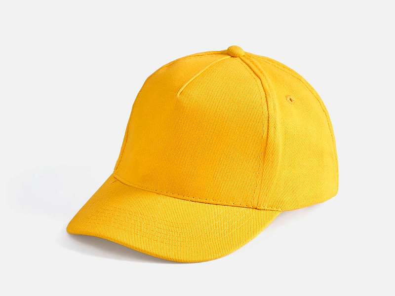 Бейсболка Long Beach, желтая