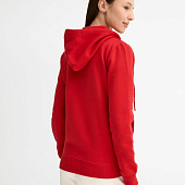 Толстовка женская на молнии с капюшоном Seven Women, красная