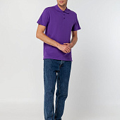 Рубашка поло мужская Summer 170, темно-фиолетовая