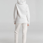 Толстовка с капюшоном унисекс King, белая