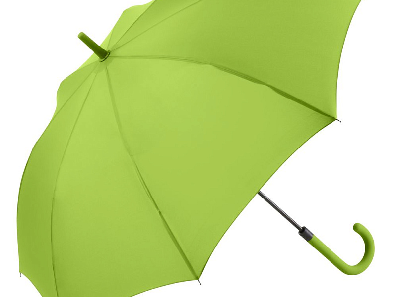 Зонт-трость Fashion, зеленое яблоко