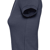 Рубашка поло женская People 210, темно-синяя (navy)