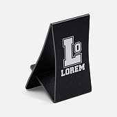 Подставка для телефона Petrus, черная