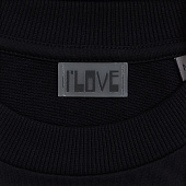 Футболка оверсайз с двойным рукавом Kosmos, черная