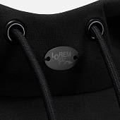 Шильдик металлический Alfa Oval, черный