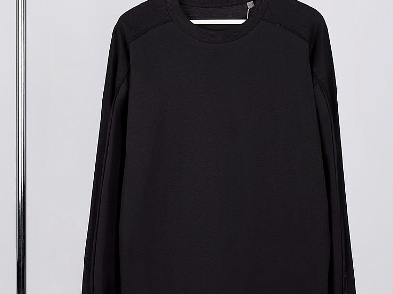 Свитшот унисекс Vozduh, черный