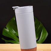 Термостакан Steady, серый