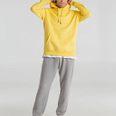 Толстовка с капюшоном унисекс King, желтая