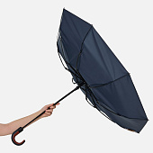 Складной зонт Palermo, темно-синий