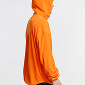 Анорак флисовый унисекс Fliska, оранжевый