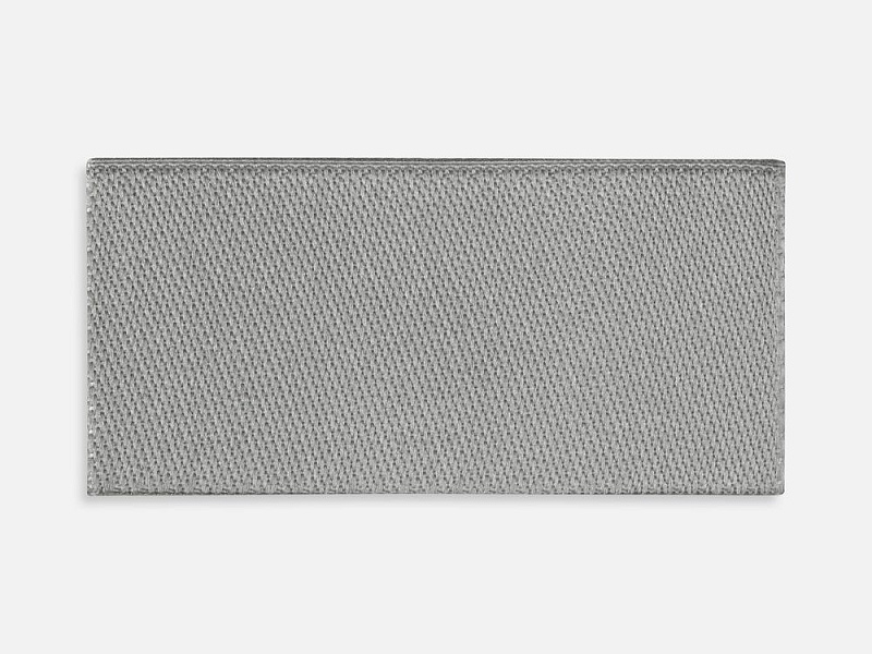 Лейбл тканевый Epsilon, XXS, серый