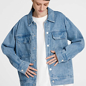 Куртка джинсовая O2, голубая