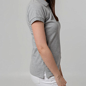 Рубашка поло женская Virma Premium Lady, серый меланж