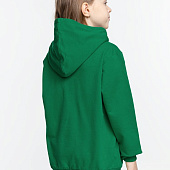 Толстовка с капюшоном детская Kirenga Kids, зеленая