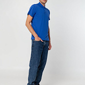 Рубашка поло мужская Summer 170, ярко-синяя (royal)