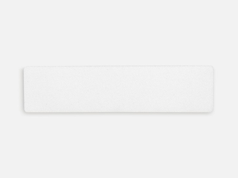 Наклейка тканевая Lunga, S, белая