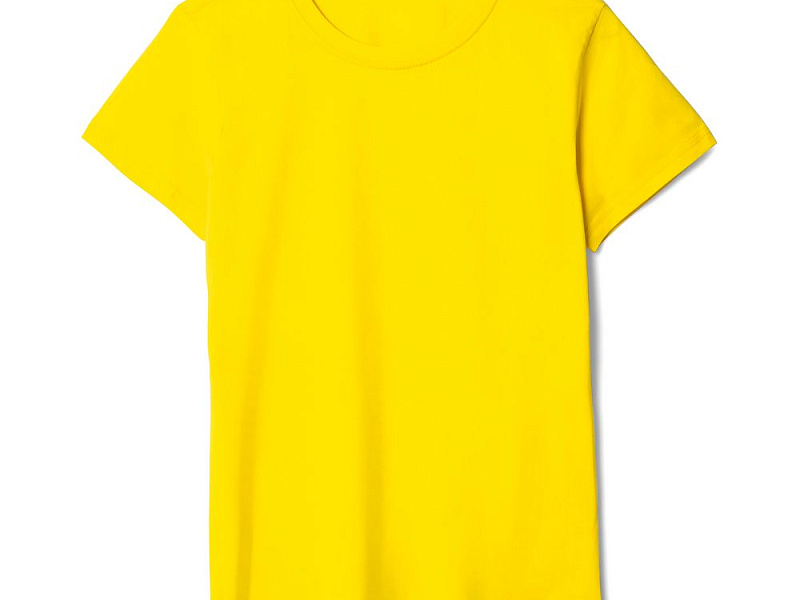 Футболка женская T-bolka Lady, желтая