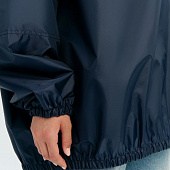 Дождевик-анорак Alatau, укороченный, темно-синий, единый размер