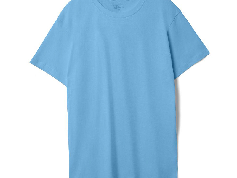 Футболка унисекс T-bolka 140, голубая