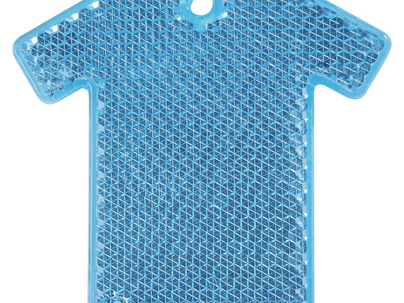 Светоотражатель «Футболка», синий