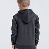 Худи детское Kirenga Kids 2.0, темно-серое (графит)