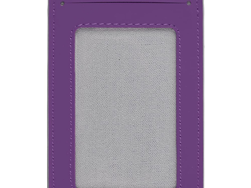 Чехол для пропуска Shall Simple, фиолетовый