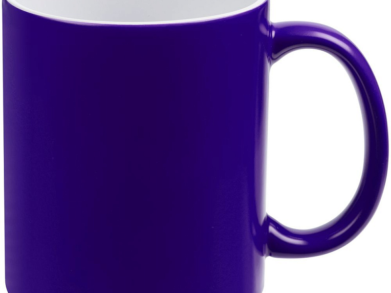 Кружка «Хамелеон», глянцевая, синяя