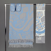 Палантин с бахромой на заказ Rinn Fint, полушерсть