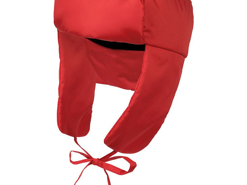 Шапка-ушанка Shelter, красная