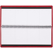 Планинг Urban, недатированный, красный