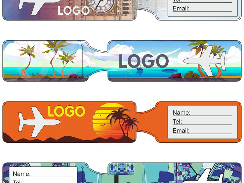 Багажная бирка Devon Print на заказ